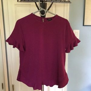 Cupio ruffle blouse